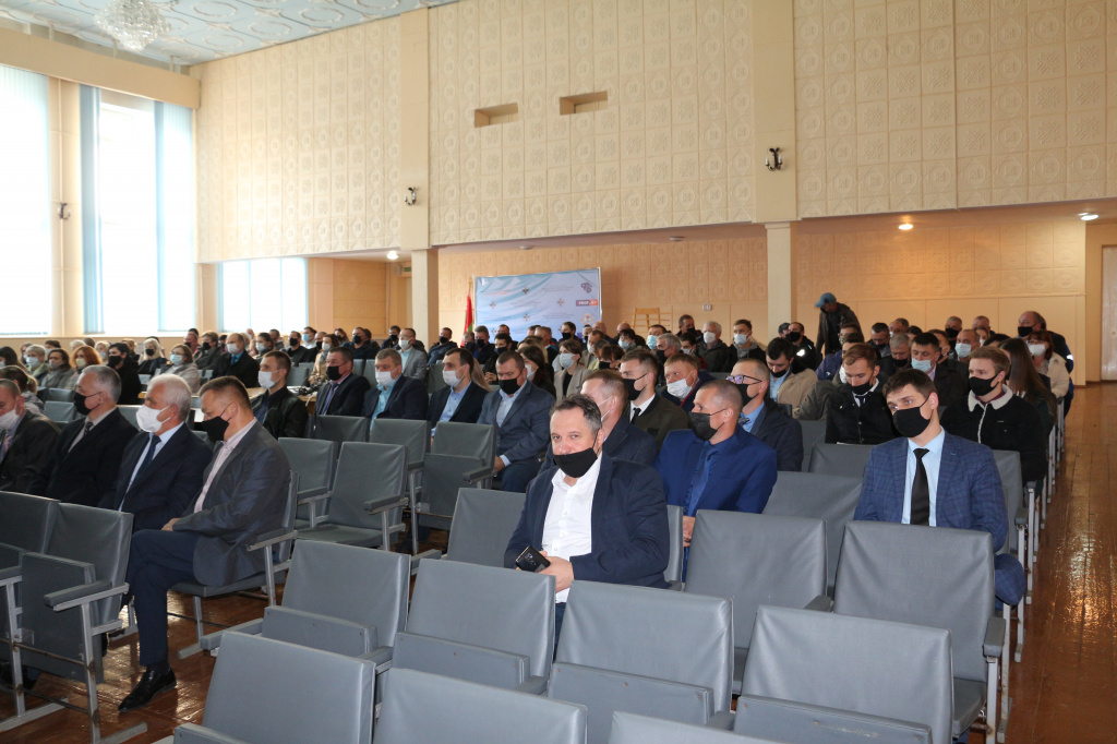 Встреча с главным врачом Мозырского района.