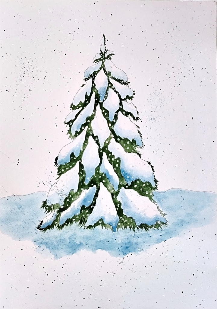 Иванова Злата 10 лет - Новый год в лесу.jpg