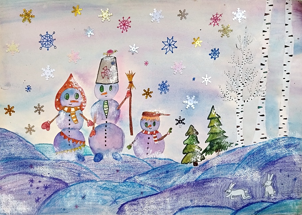 Радишевич Максим 6 лет - Снежная семейка.jpg